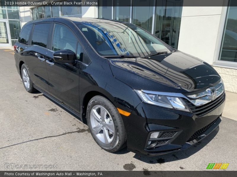Crystal Black Pearl / Mocha 2019 Honda Odyssey EX