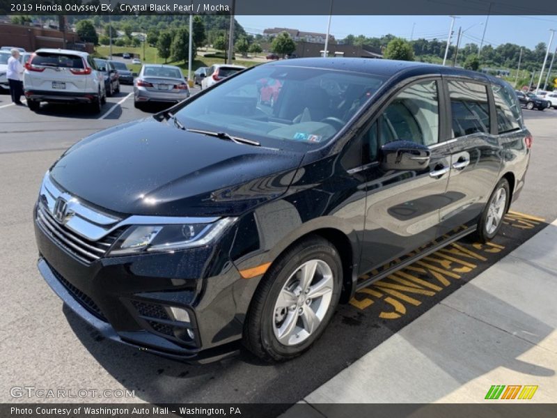 Crystal Black Pearl / Mocha 2019 Honda Odyssey EX