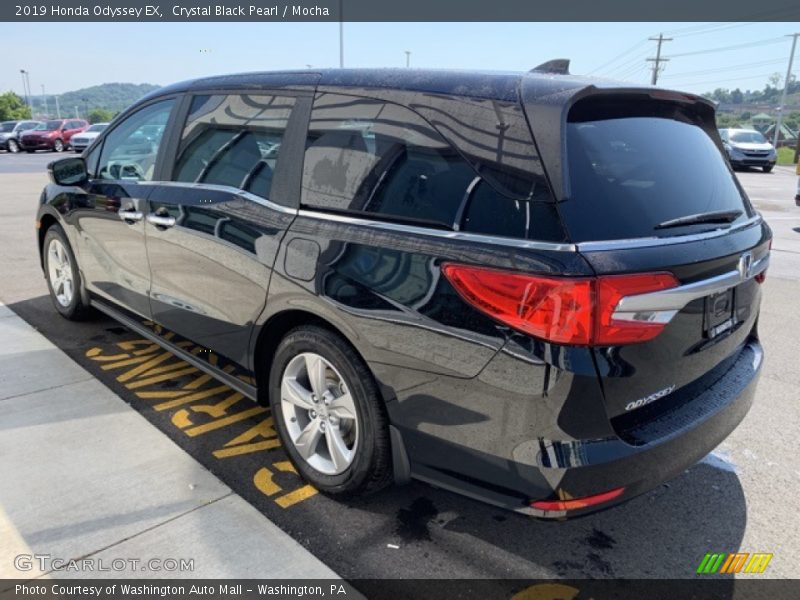 Crystal Black Pearl / Mocha 2019 Honda Odyssey EX