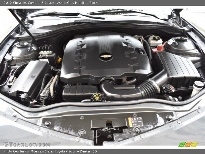 Ashen Gray Metallic / Black 2012 Chevrolet Camaro LS Coupe