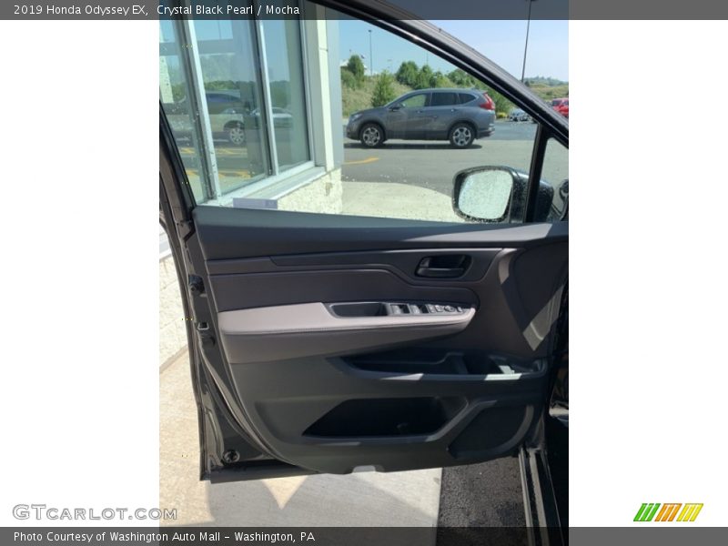 Crystal Black Pearl / Mocha 2019 Honda Odyssey EX