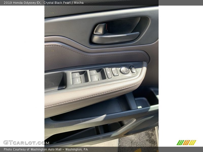 Crystal Black Pearl / Mocha 2019 Honda Odyssey EX