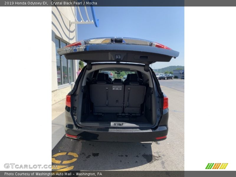 Crystal Black Pearl / Mocha 2019 Honda Odyssey EX