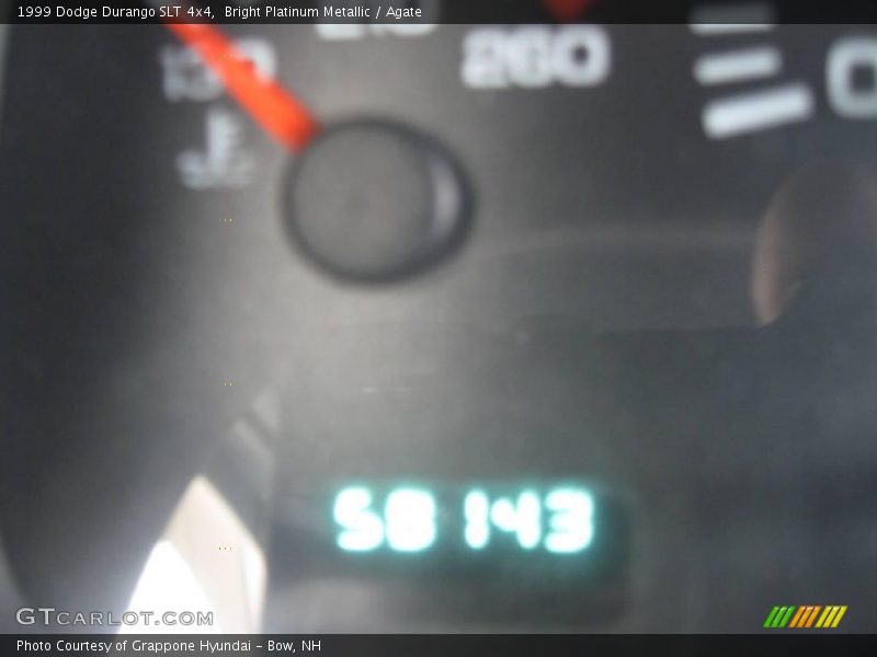 Bright Platinum Metallic / Agate 1999 Dodge Durango SLT 4x4