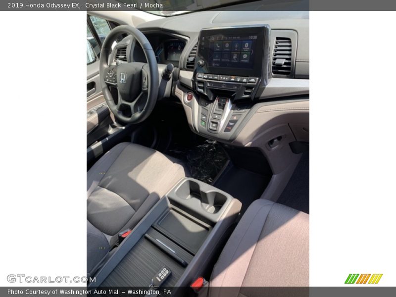 Crystal Black Pearl / Mocha 2019 Honda Odyssey EX