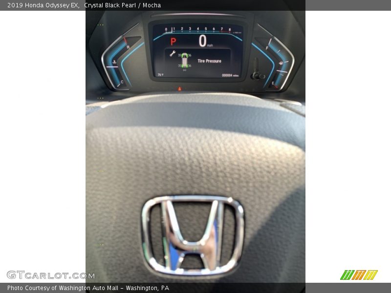 Crystal Black Pearl / Mocha 2019 Honda Odyssey EX