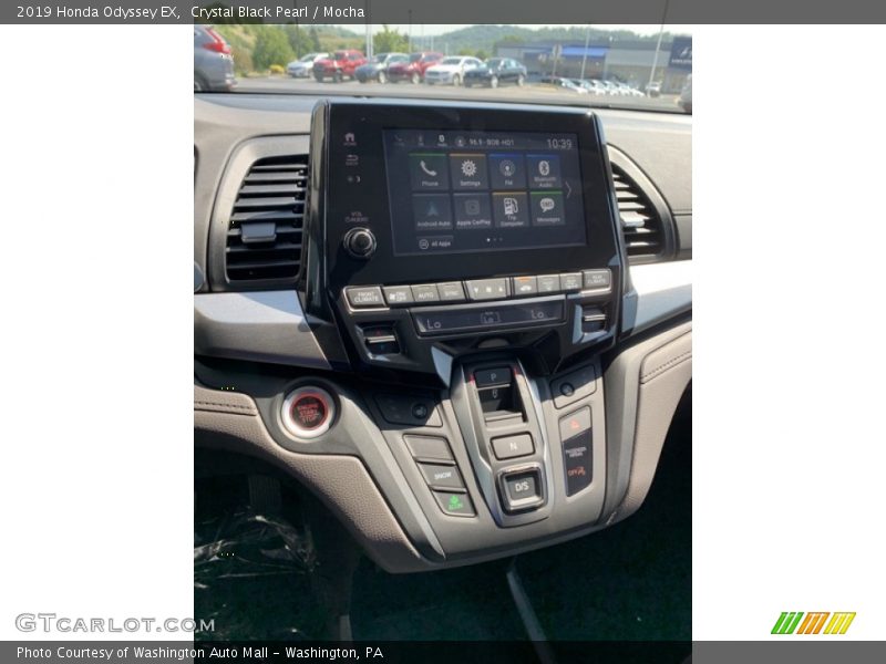 Crystal Black Pearl / Mocha 2019 Honda Odyssey EX
