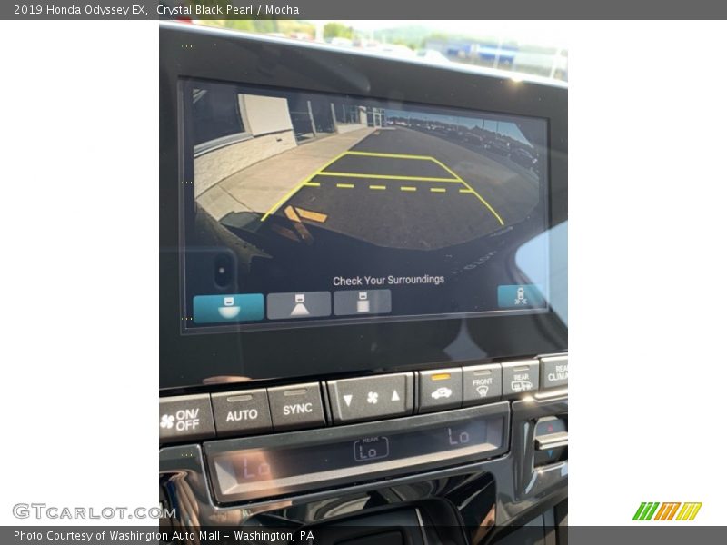 Crystal Black Pearl / Mocha 2019 Honda Odyssey EX