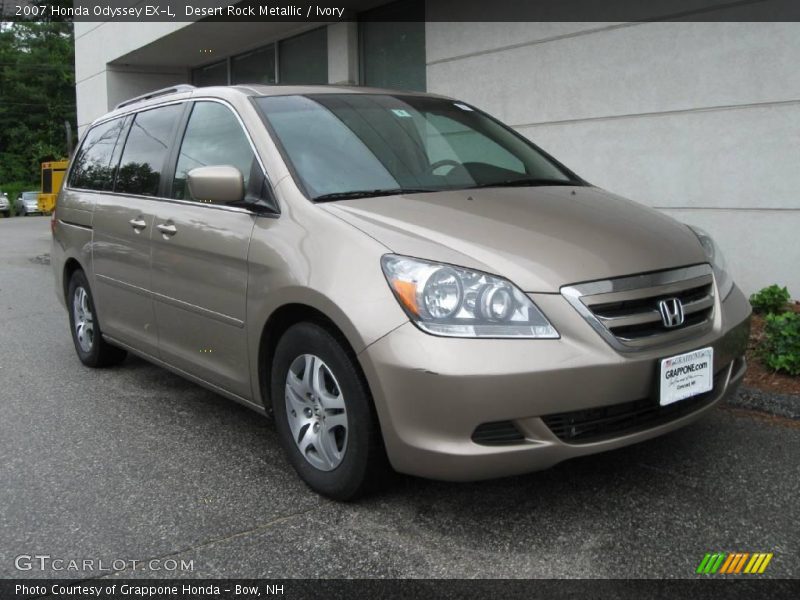 Desert Rock Metallic / Ivory 2007 Honda Odyssey EX-L