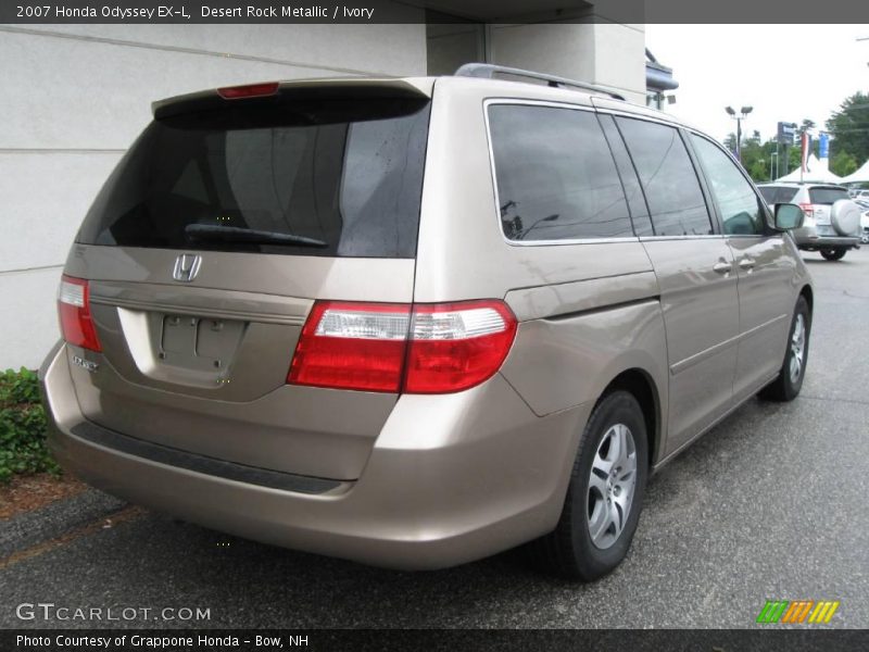 Desert Rock Metallic / Ivory 2007 Honda Odyssey EX-L