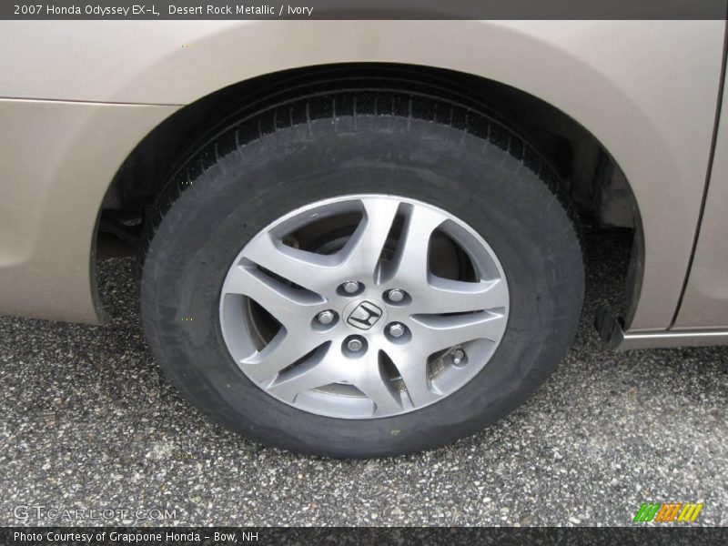 Desert Rock Metallic / Ivory 2007 Honda Odyssey EX-L