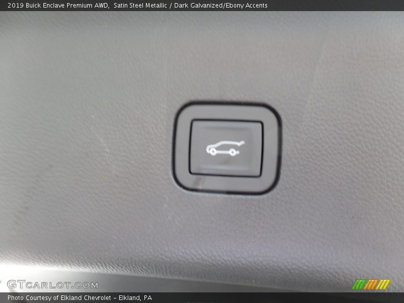 Satin Steel Metallic / Dark Galvanized/Ebony Accents 2019 Buick Enclave Premium AWD