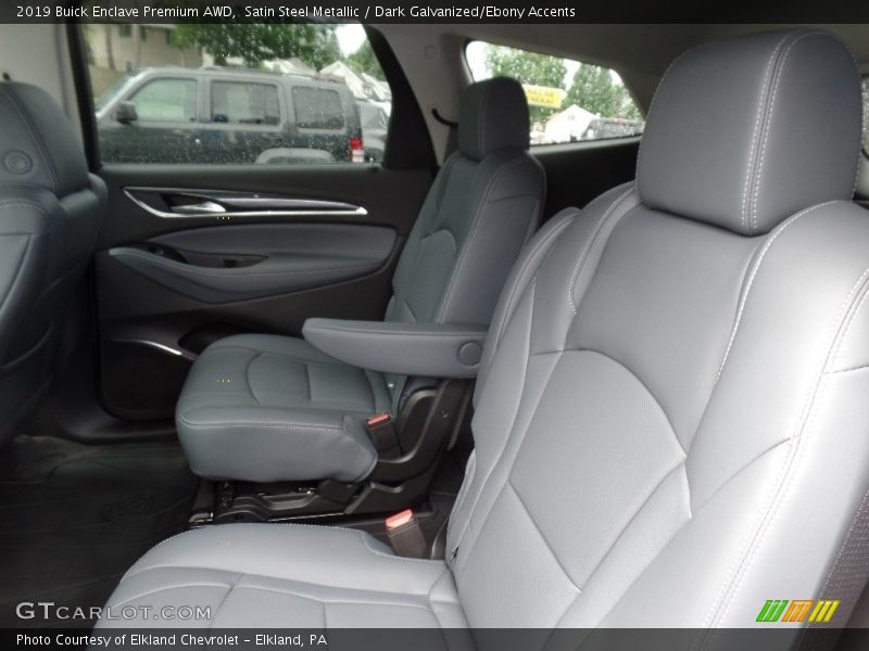 Satin Steel Metallic / Dark Galvanized/Ebony Accents 2019 Buick Enclave Premium AWD