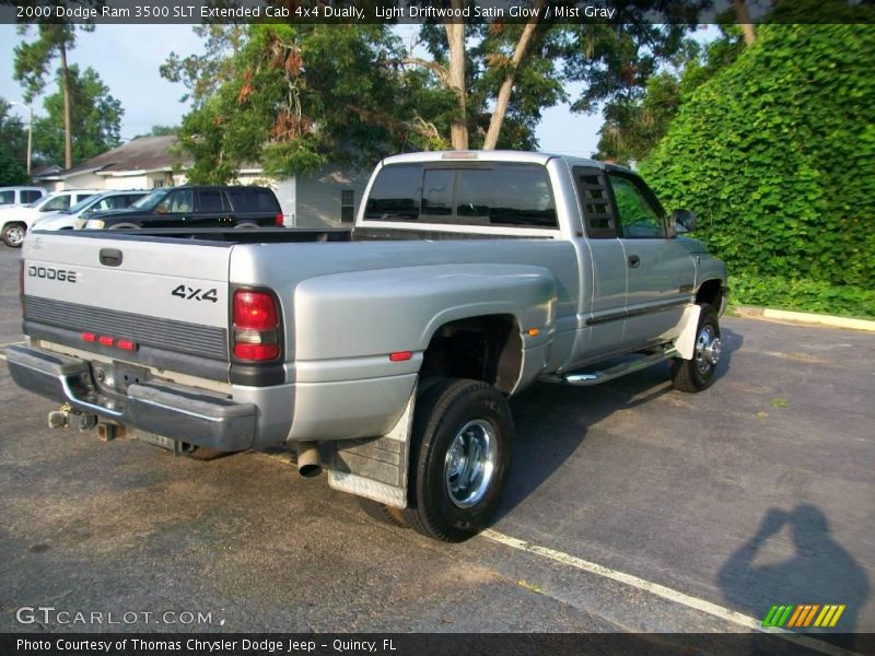 Light Driftwood Satin Glow / Mist Gray 2000 Dodge Ram 3500 SLT Extended Cab 4x4 Dually