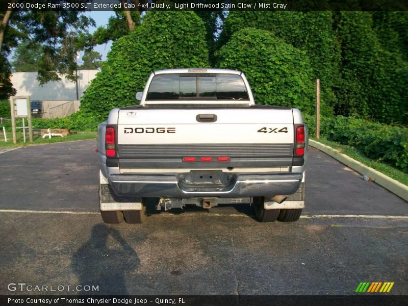 Light Driftwood Satin Glow / Mist Gray 2000 Dodge Ram 3500 SLT Extended Cab 4x4 Dually