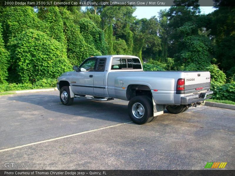 Light Driftwood Satin Glow / Mist Gray 2000 Dodge Ram 3500 SLT Extended Cab 4x4 Dually