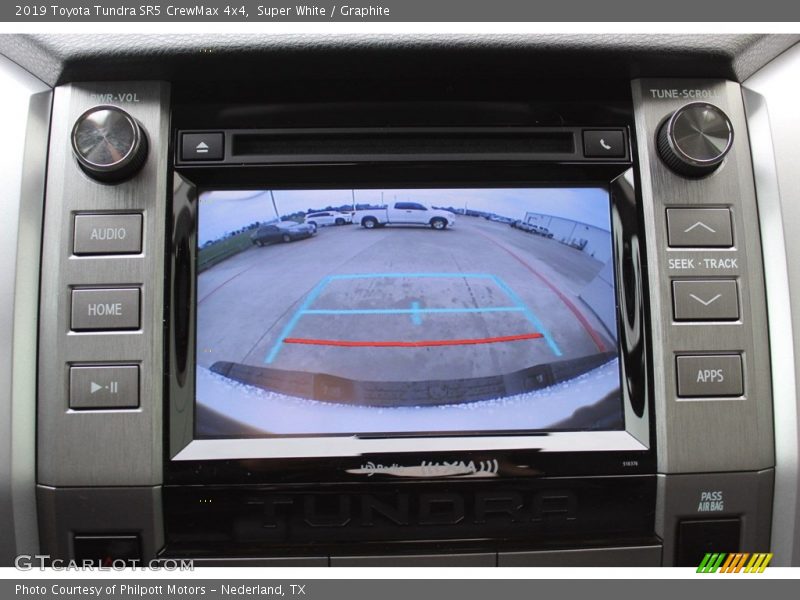 Super White / Graphite 2019 Toyota Tundra SR5 CrewMax 4x4