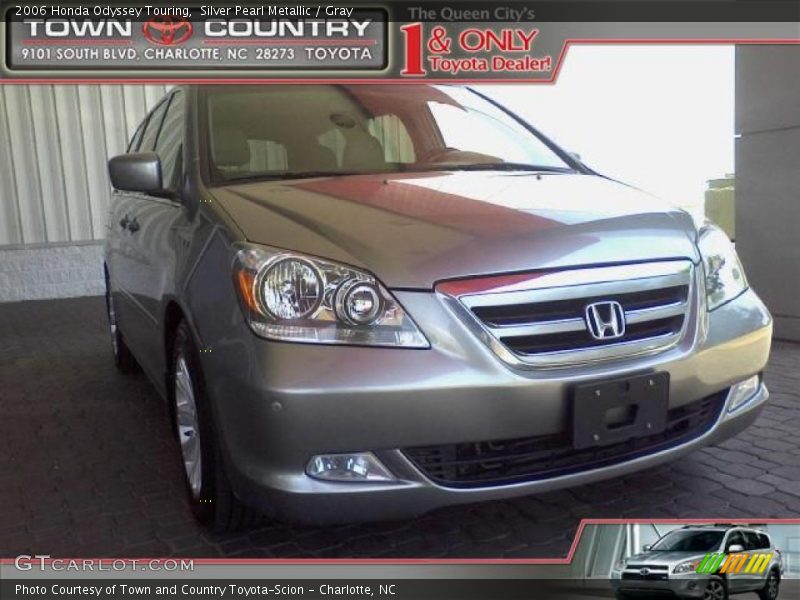 Silver Pearl Metallic / Gray 2006 Honda Odyssey Touring