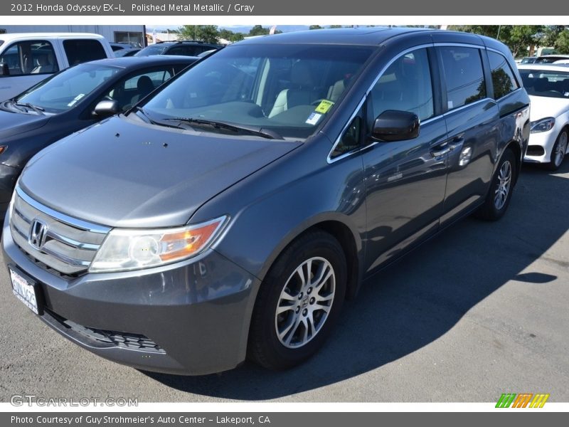 Polished Metal Metallic / Gray 2012 Honda Odyssey EX-L