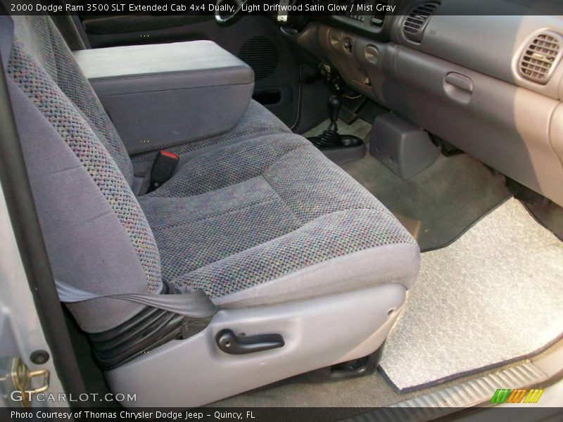 Light Driftwood Satin Glow / Mist Gray 2000 Dodge Ram 3500 SLT Extended Cab 4x4 Dually