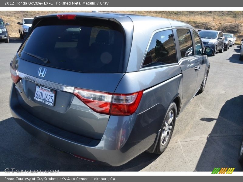 Polished Metal Metallic / Gray 2012 Honda Odyssey EX-L