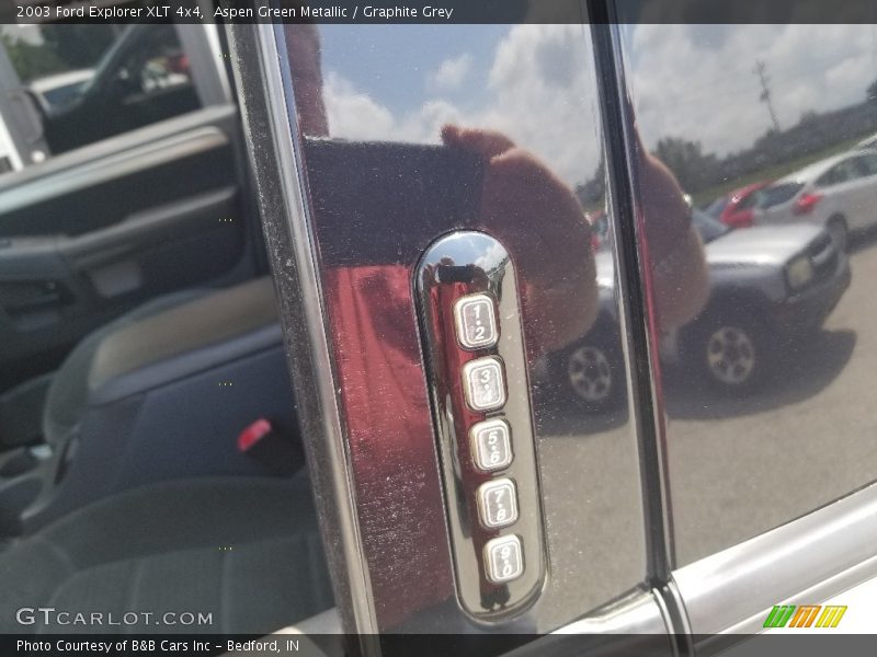 Aspen Green Metallic / Graphite Grey 2003 Ford Explorer XLT 4x4