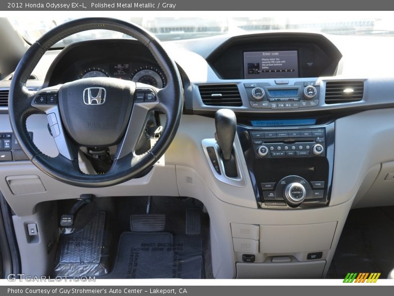 Polished Metal Metallic / Gray 2012 Honda Odyssey EX-L