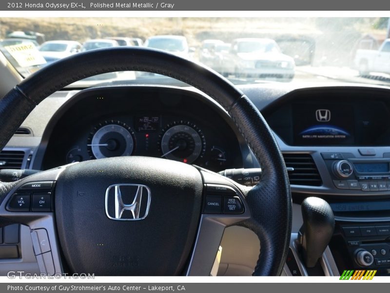 Polished Metal Metallic / Gray 2012 Honda Odyssey EX-L