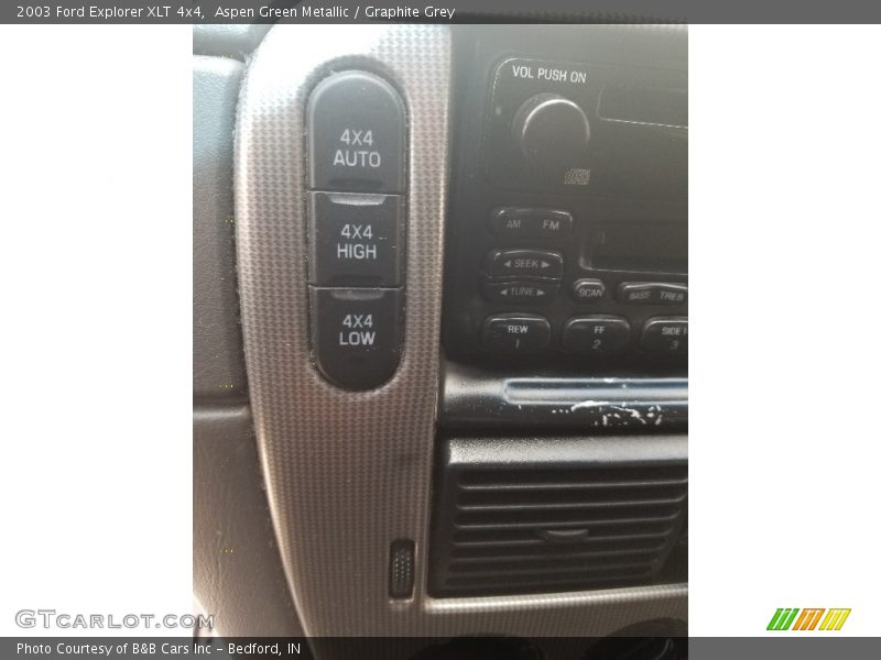 Aspen Green Metallic / Graphite Grey 2003 Ford Explorer XLT 4x4