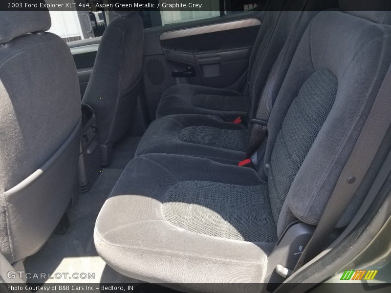 Aspen Green Metallic / Graphite Grey 2003 Ford Explorer XLT 4x4