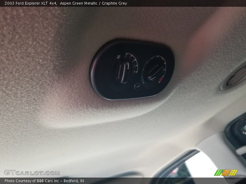 Aspen Green Metallic / Graphite Grey 2003 Ford Explorer XLT 4x4