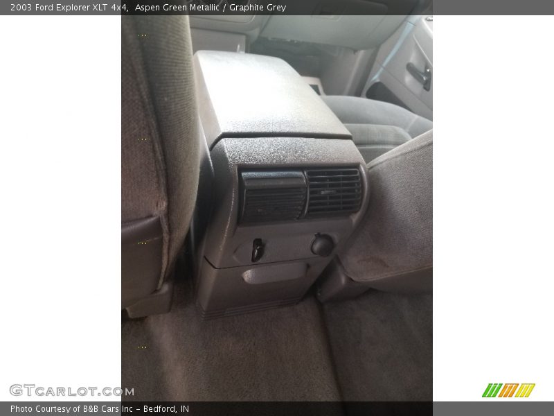 Aspen Green Metallic / Graphite Grey 2003 Ford Explorer XLT 4x4