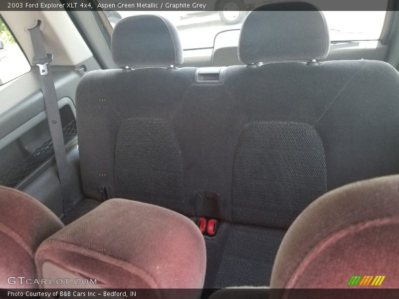Aspen Green Metallic / Graphite Grey 2003 Ford Explorer XLT 4x4