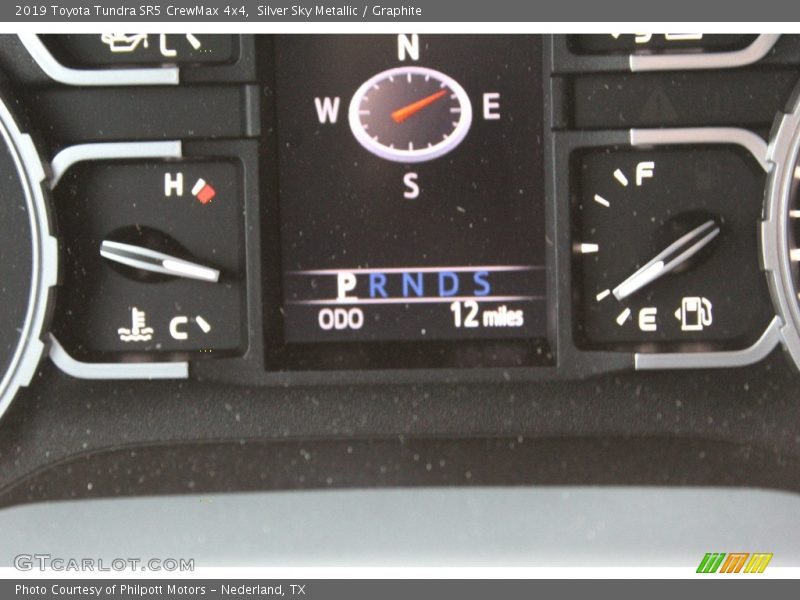 Silver Sky Metallic / Graphite 2019 Toyota Tundra SR5 CrewMax 4x4