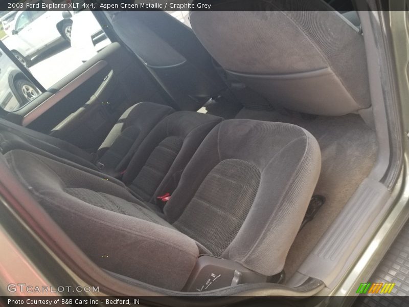 Aspen Green Metallic / Graphite Grey 2003 Ford Explorer XLT 4x4