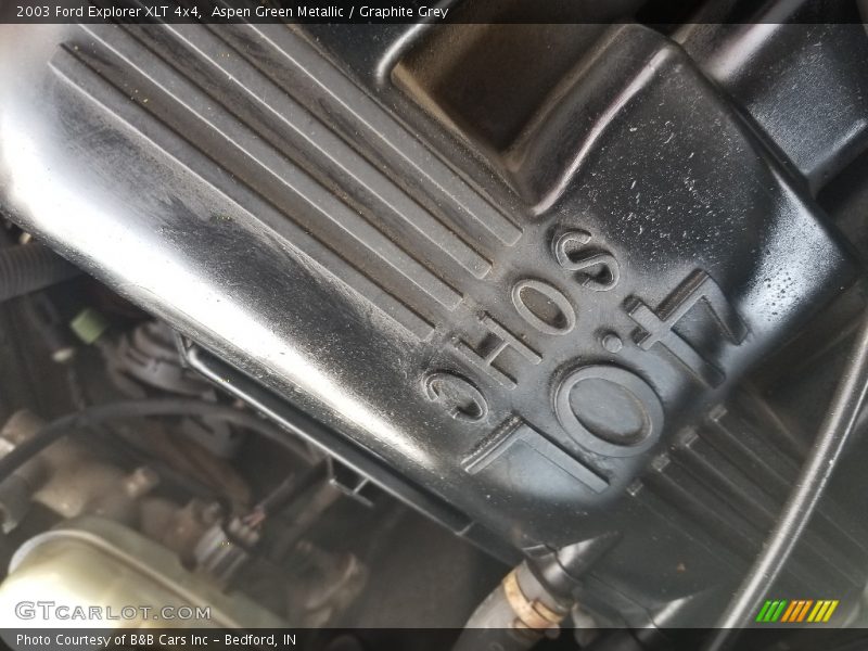 Aspen Green Metallic / Graphite Grey 2003 Ford Explorer XLT 4x4