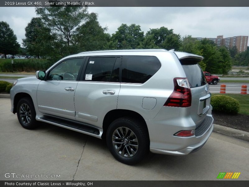 Silver Lining Metallic / Black 2019 Lexus GX 460