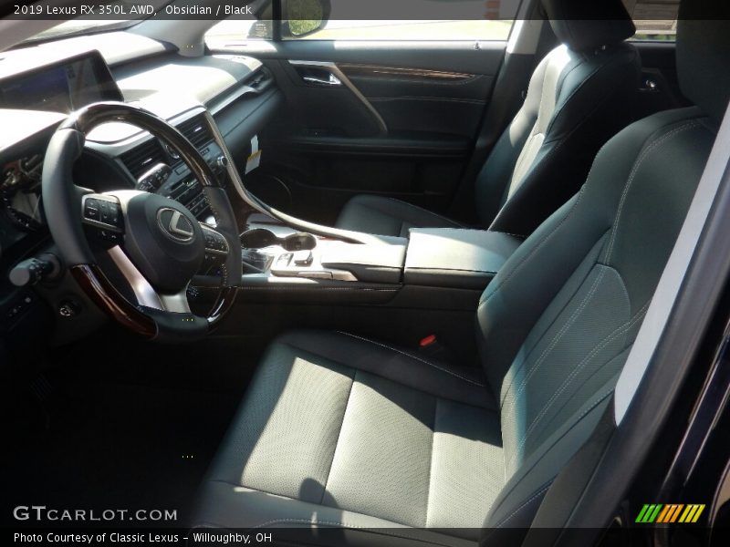 Obsidian / Black 2019 Lexus RX 350L AWD