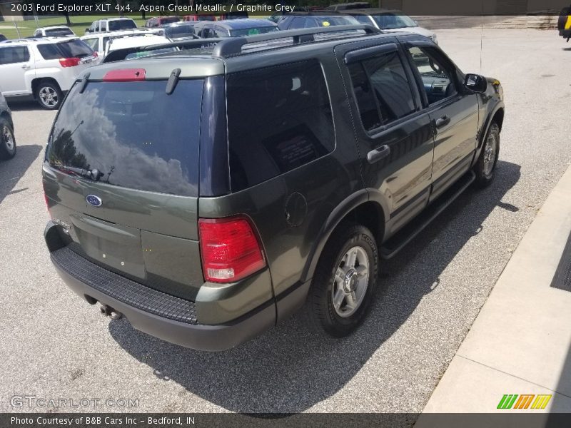 Aspen Green Metallic / Graphite Grey 2003 Ford Explorer XLT 4x4