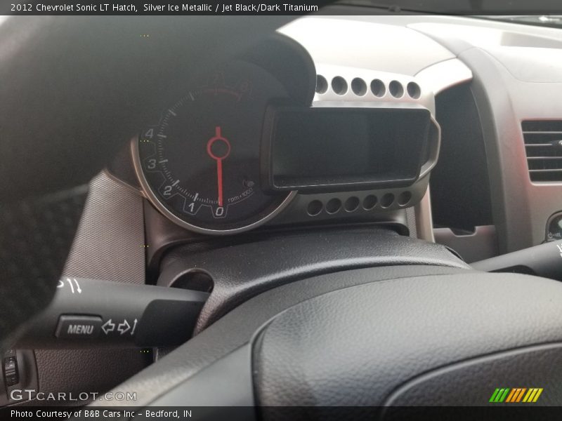 Silver Ice Metallic / Jet Black/Dark Titanium 2012 Chevrolet Sonic LT Hatch