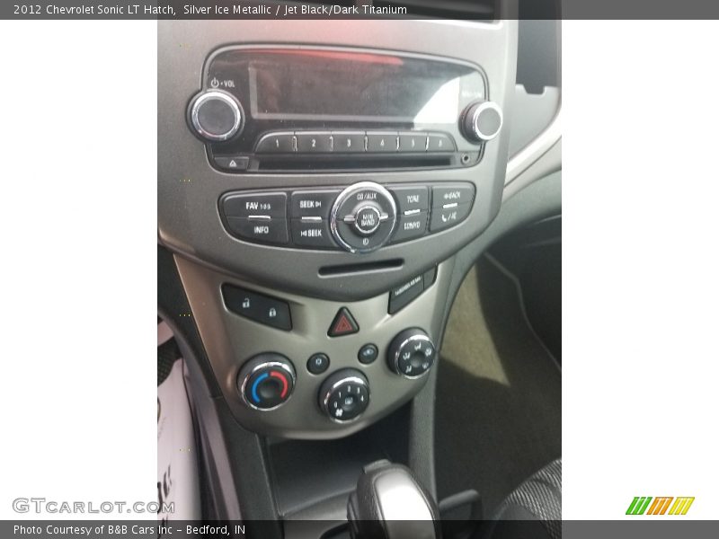 Silver Ice Metallic / Jet Black/Dark Titanium 2012 Chevrolet Sonic LT Hatch