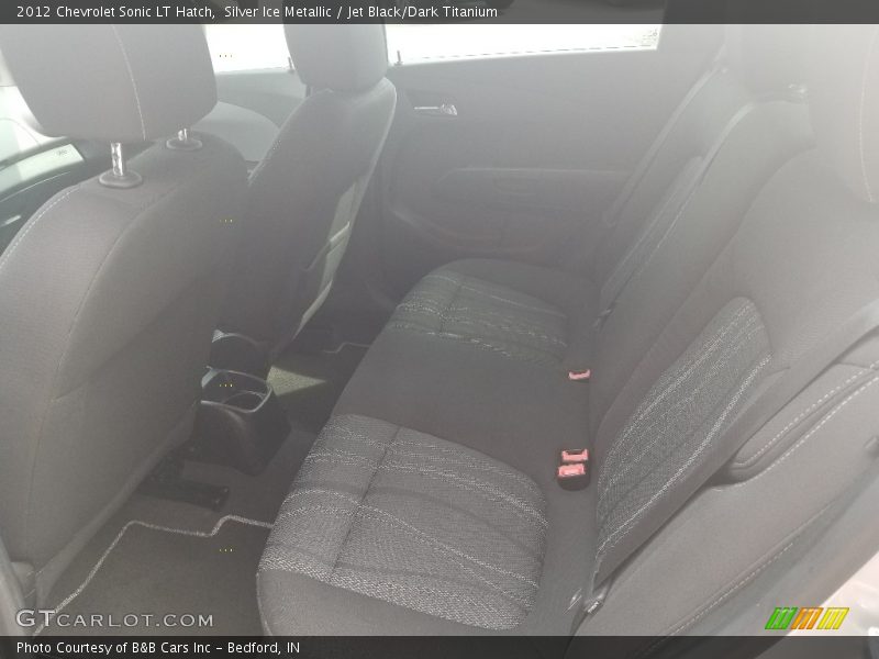 Silver Ice Metallic / Jet Black/Dark Titanium 2012 Chevrolet Sonic LT Hatch