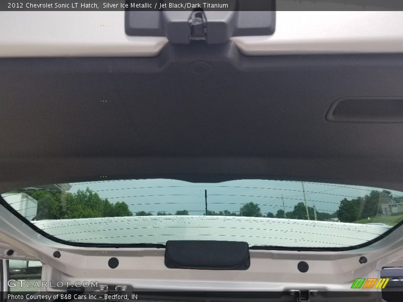 Silver Ice Metallic / Jet Black/Dark Titanium 2012 Chevrolet Sonic LT Hatch