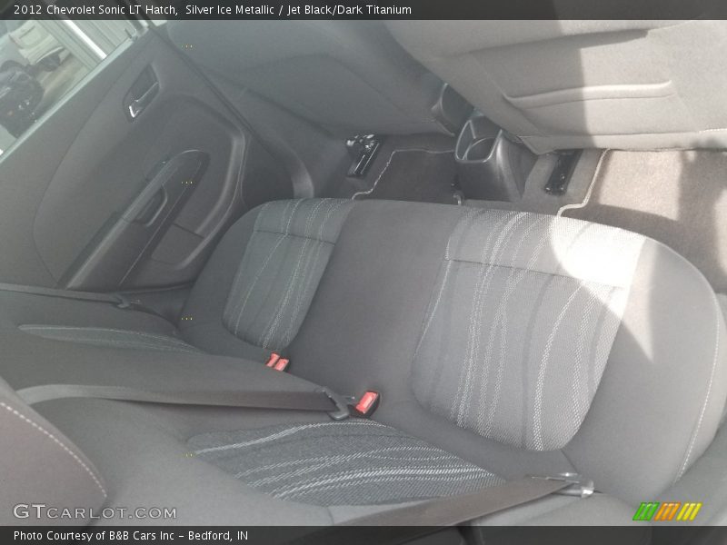 Silver Ice Metallic / Jet Black/Dark Titanium 2012 Chevrolet Sonic LT Hatch