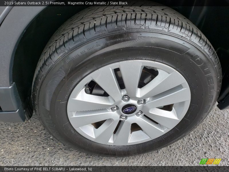 Magnetite Gray Metallic / Slate Black 2019 Subaru Outback 2.5i Premium