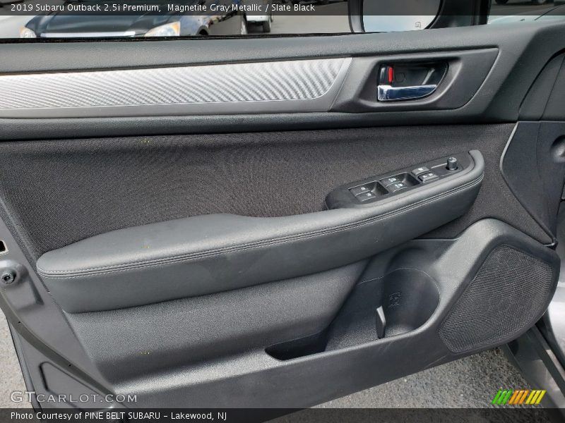 Magnetite Gray Metallic / Slate Black 2019 Subaru Outback 2.5i Premium