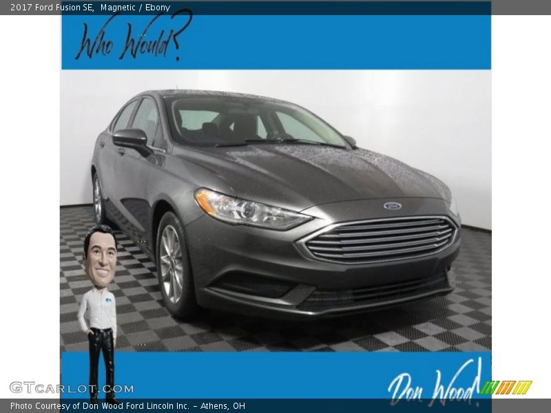Magnetic / Ebony 2017 Ford Fusion SE