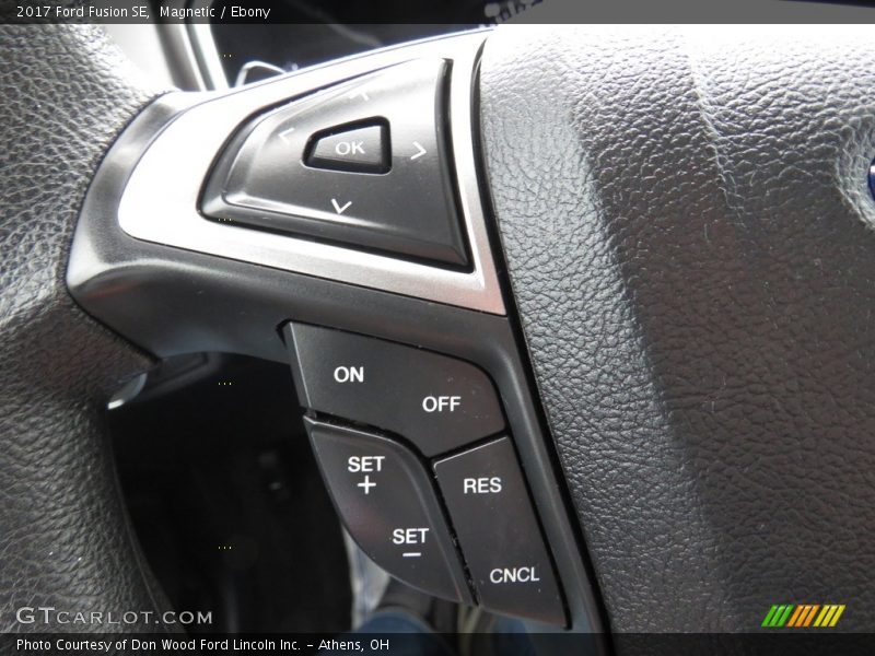 Magnetic / Ebony 2017 Ford Fusion SE