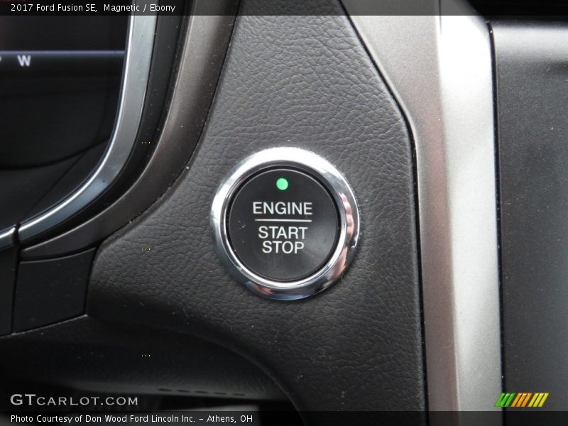 Magnetic / Ebony 2017 Ford Fusion SE