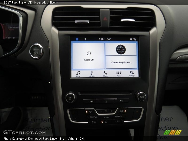 Magnetic / Ebony 2017 Ford Fusion SE